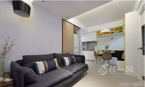48平米的房子小吗 这样设计两居室一点也不小