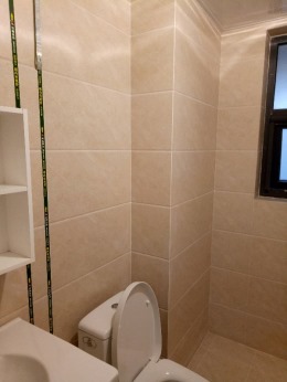 逸翠园小区三室两厅施工工地