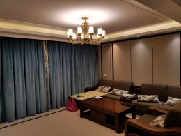 峰光无限装饰金品佳苑170新中式实景工地