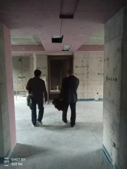 阎良宝安紫韵24号楼工地现场