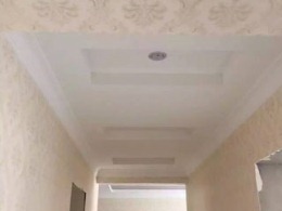 【西安今朝装饰】小包君太奥广场施工安装阶段