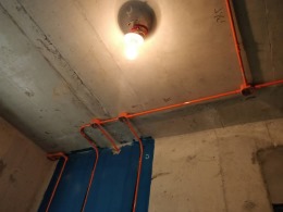 【业之峰】西水泊公馆施工现场实拍图