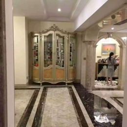 海蓝城油工完工实景