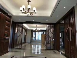新中式风格实景完工工地