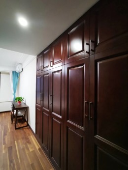 鲁班装饰 | 实景完工工地，实木定制，品质之选，细节很重要
