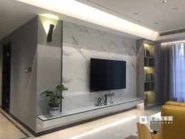 现代风格最近完工实景