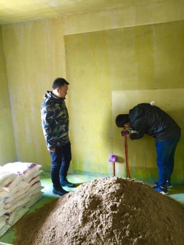 兴隆苑西安紫苹果装饰完工工地实景展示