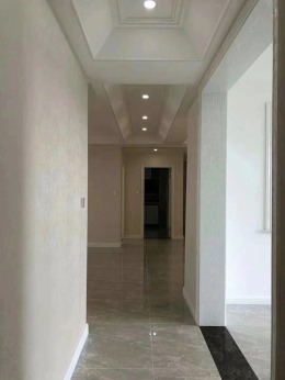 西安紫苹果装饰兴庆宫156㎡现代简约风格完工工地展示