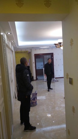 鼎正大都城-简欧风格工地实景展示