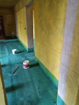 西安紫苹果装饰浩华北郡金钻样板间工地展示