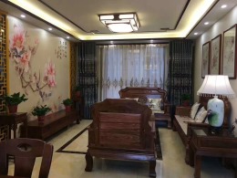 西安紫苹果装饰白桦林间160㎡简欧风格验收