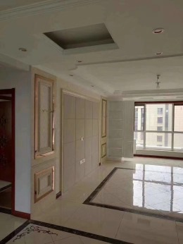 六合家园西安紫苹果装饰完工工地实景展示