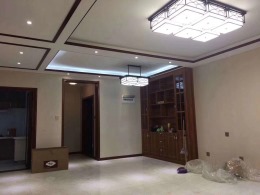 金辉天鹅湾西安紫苹果装饰完工工地实景展示