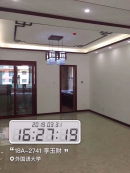 西安紫苹果装饰外国语大学家属院完工工地实景展示效果