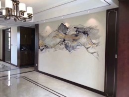 【西安紫苹果装饰】曲江千林郡新中式风格完工工地实景展示实景图