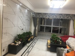 西安紫苹果装饰湾流完工工地实景展示效果