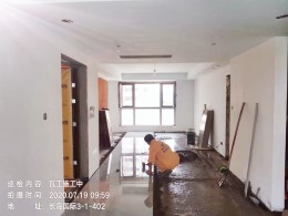 蓝光长岛国际131平米瓦工进行中