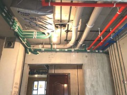 香榭御澄140㎡现代风格水电施工中